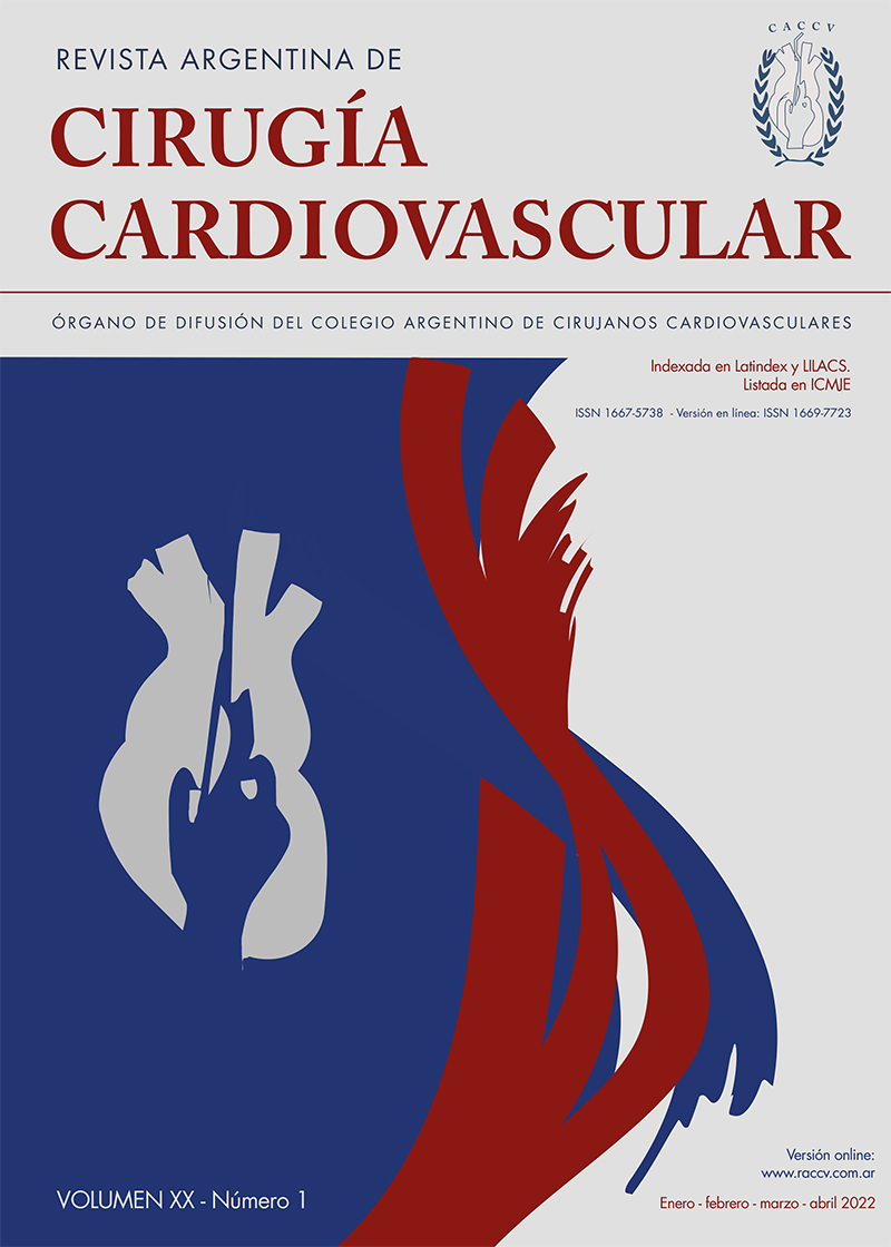 Revista Argentina de Cirugía Cardiovascular