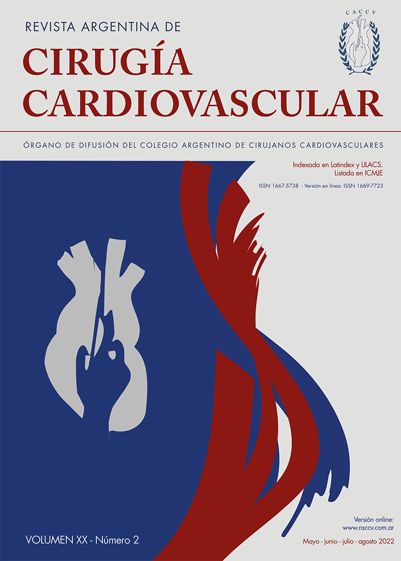 Revista Argentina de Cirugía Cardiovascular